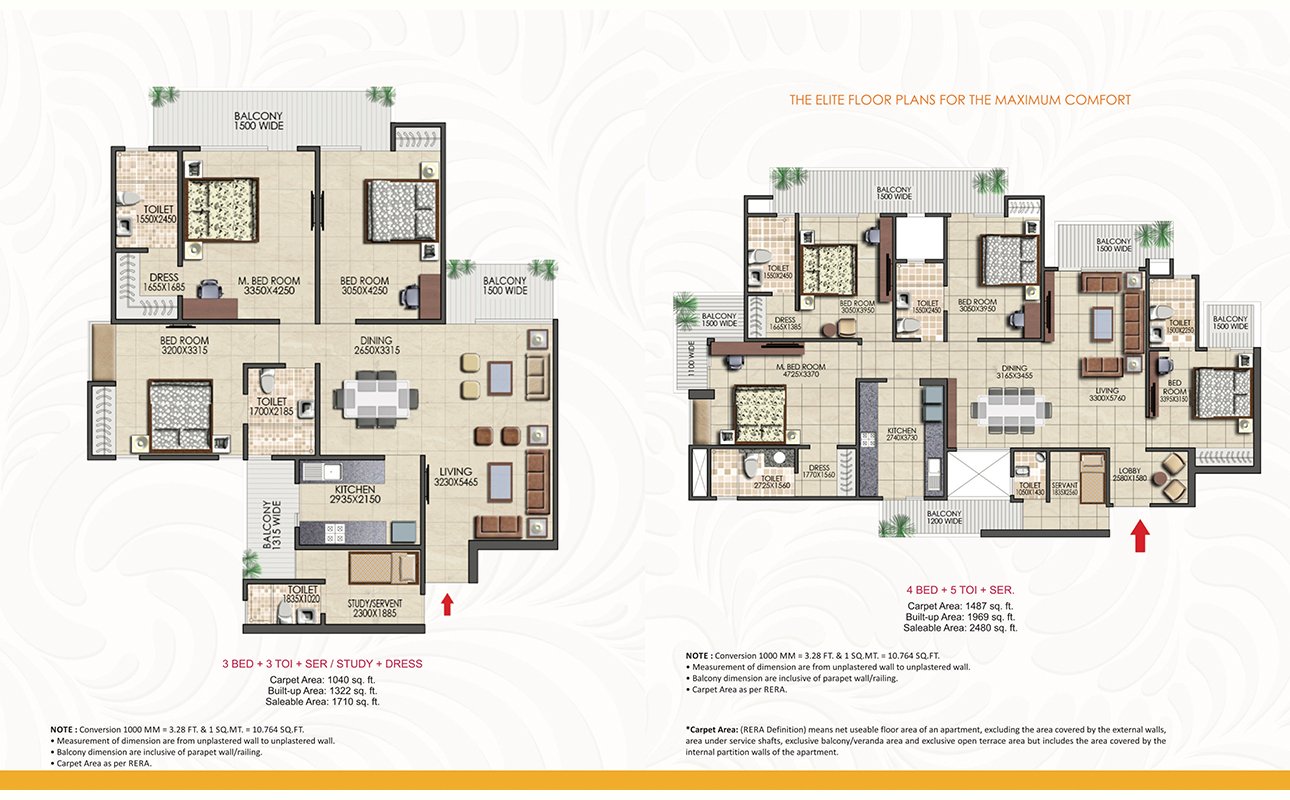 aspire highrise floor plan 2