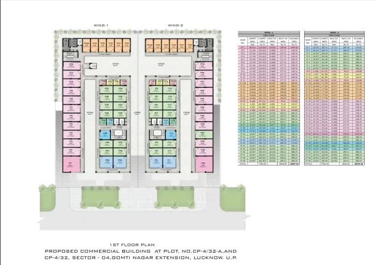 The Galleria master plan